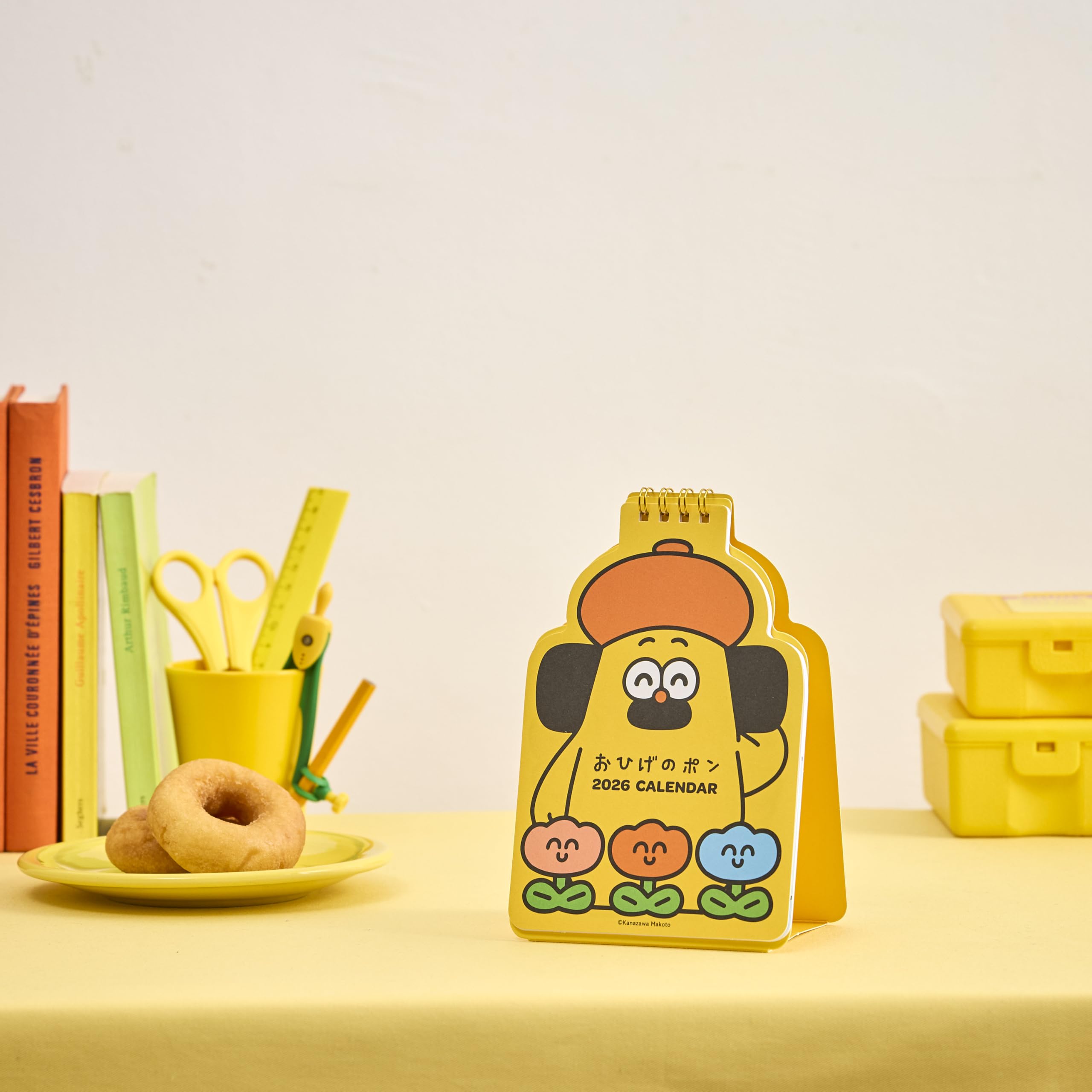 Amazon | 新日本カレンダー 2026年 カレンダー 卓上 おひげのポン